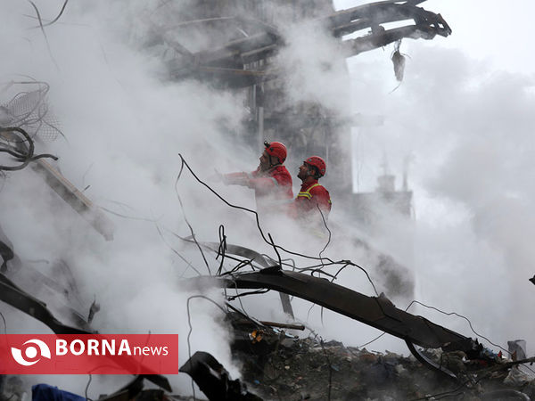 سومین روز حادثه پلاسکو-2