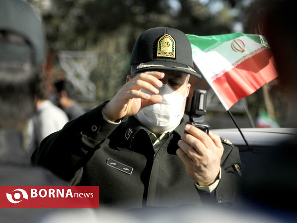 رژه نیروی های موتوری و خودرویی 22 بهمن- شهرستان قدس