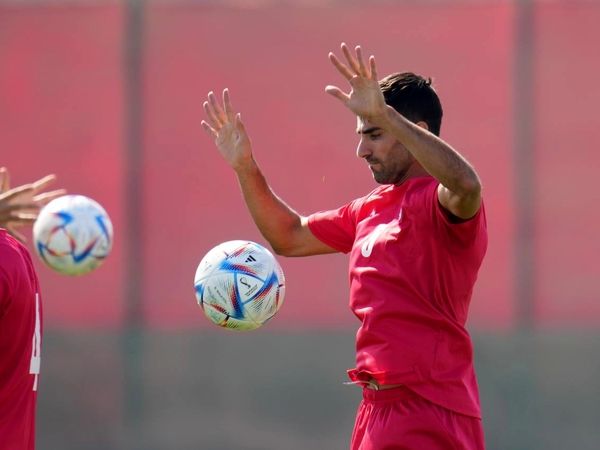 تمرین تیم ملی قبل از دیدار با ولز