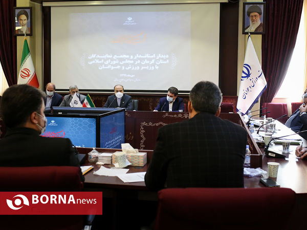 دیدار استاندار و نمایندگان کرمان در مجلس شورای اسلامی با وزیر ورزش و جوانان