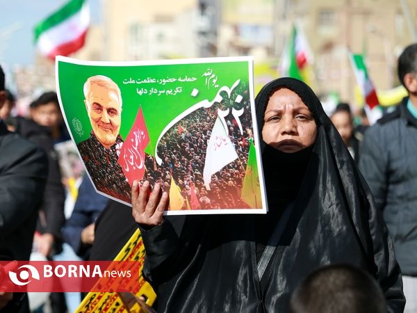 راهپیمایی یوم الله 22 بهمن در اهواز