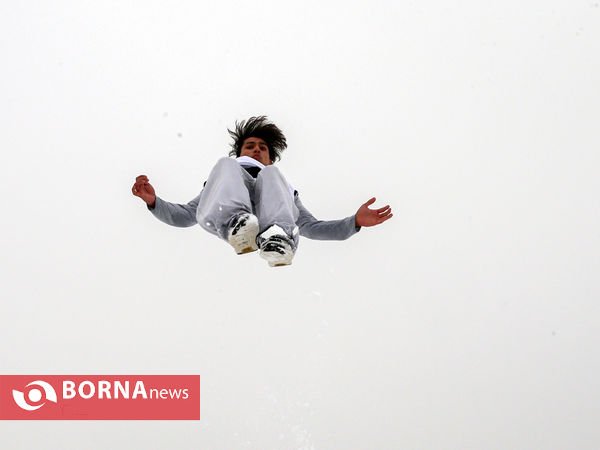 پارکور در برف