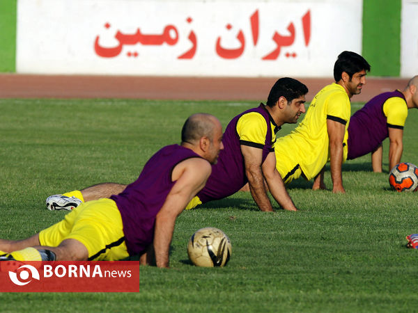 دومین تمرین تیم فوتبال ستارگان ایران