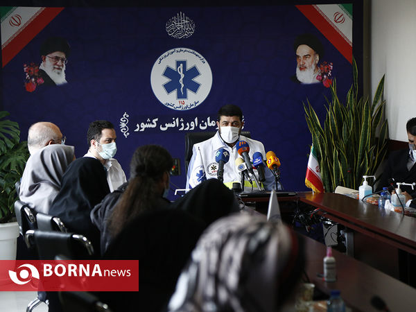 نشست خبری رییس سازمان اورژانس کشور