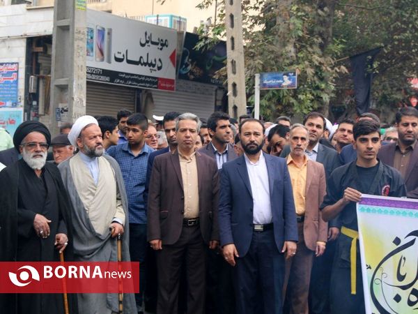 راهپیمایی 13 آبان روز دانش آموز- شهریار