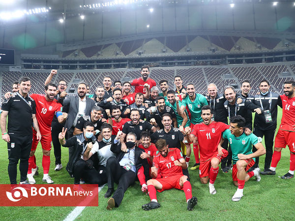 دیدار تیم های ملی فوتبال ایران و عراق