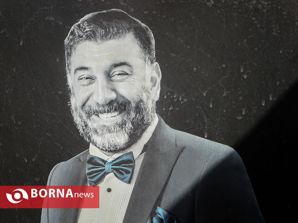 جشن تولد مرحوم علی انصاریان بر سر مزارش