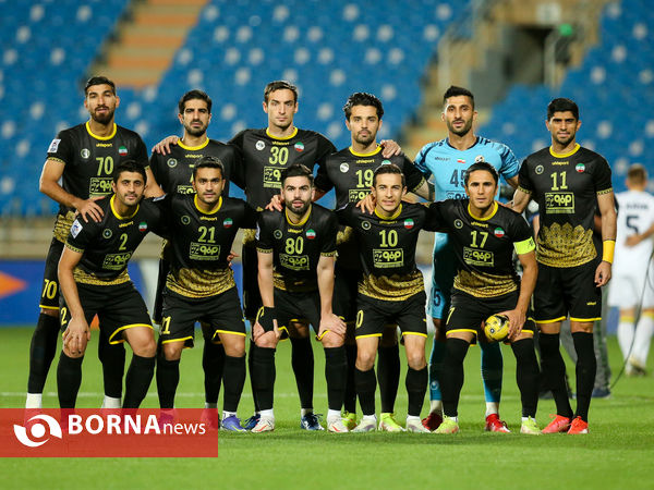 دیدار تیم های فوتبال سپاهان ایران - پاختاکور ازبکستان