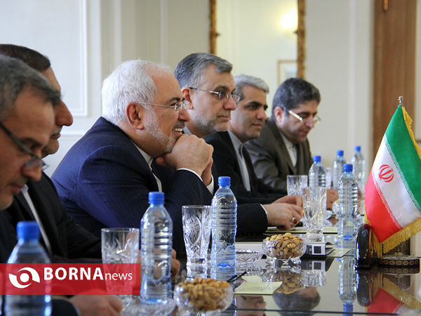 دیدار و نشست خبری وزرای خارجه ایران و استونی
