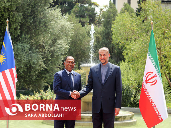 دیدار وزرای خارجه ایران و مالزی