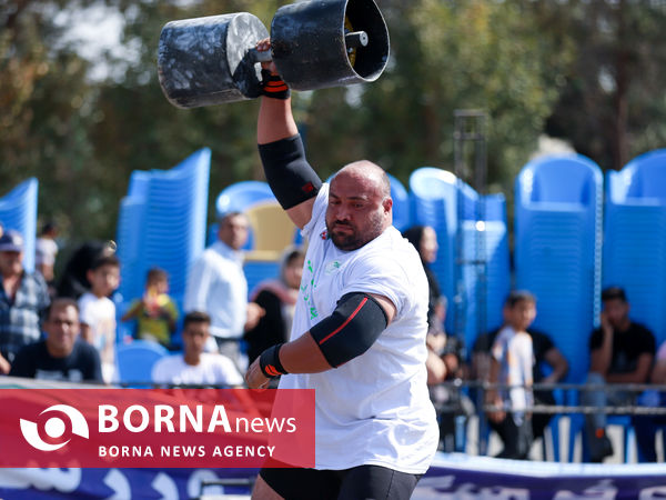 فینال مسابقات قویترین مردان کارگری