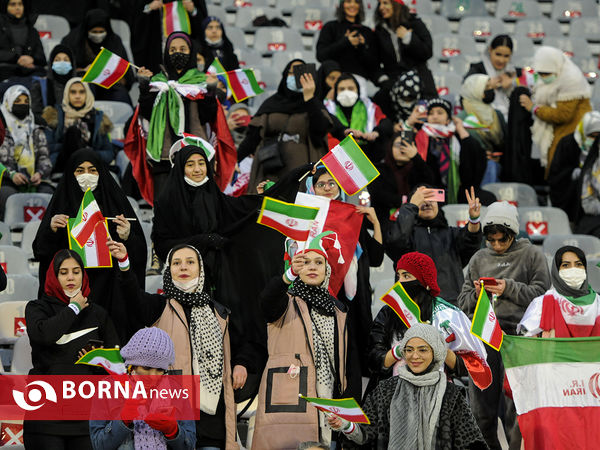 دیدار تیم های فوتبال ایران - عراق