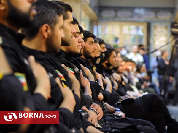 مراسم ختم و یادبود شهید مدافع امنیت وطن میلاد خسروی
