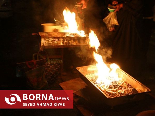 آیین چهل منبر در لاهیجان