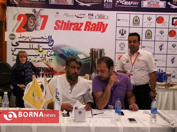 نشست خبری پنجمین مرحله رالی بین المللی خاورمیانه