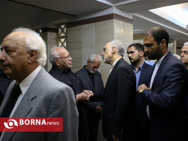 مراسم ترحیم « مریم میرزاخانی» در مسجد جامع شهرک غرب