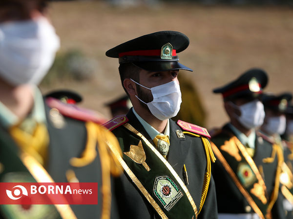 اعطای درجه به دانش آموختگان دانشگاه علوم انتظامی