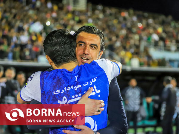 در حاشیه دیدار تیم های فوتبال آلومینیوم - استقلال