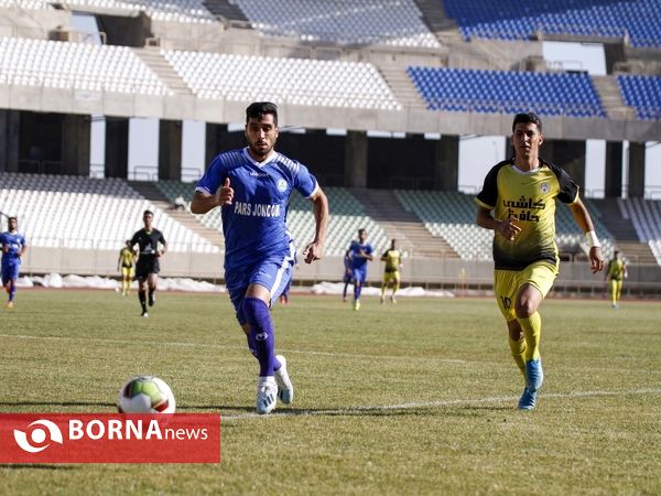 لیگ دسته یک فوتبال کشور؛ فجر سپاسی شیراز - پارس جم بوشهر