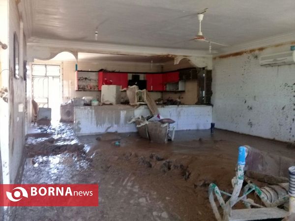 حال وهوای روستای چم مهر پس از سیل