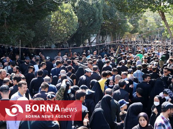 پیاده روی جاماندگان اربعین در شهرستان ری