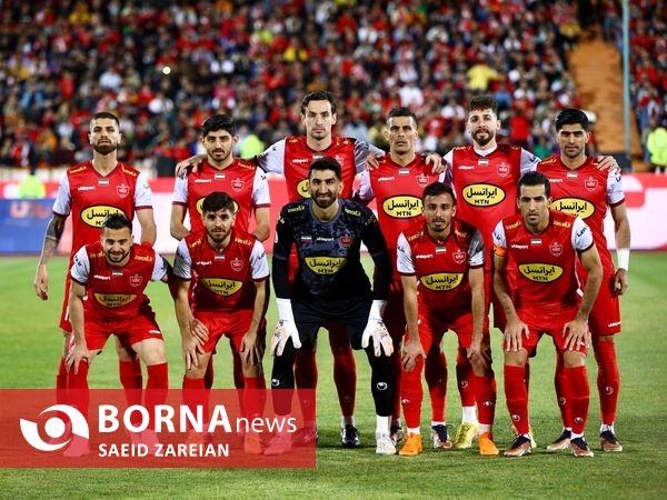 دیدار تیم های پرسپولیس تهران -ملوان بندرانزلی