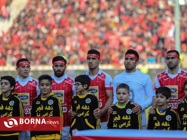 دیدار تیم های پرسپولیس- سپاهان اصفهان