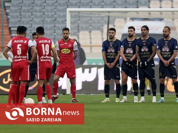 دیدار تیم های پرسپولیس تهران - نساجی مازندران