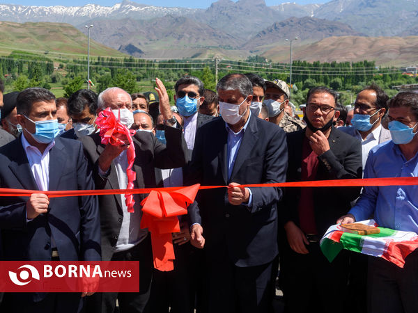 افتتاح جاده جدید هشتگرد-طالقان