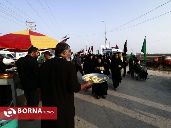 یک روز با شلمچه در مسیر اربعین