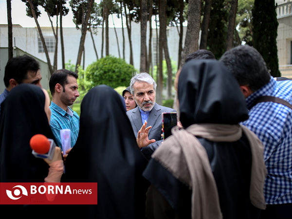 حضور وزرا دولت در جمع خبرنگاران