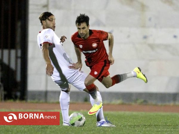 دیدار تیم های فوتبال سپیدرود رشت _ اسپاد تهران