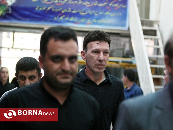مراسم ختم مهدی شادمانی- مسجدالرضا تهران