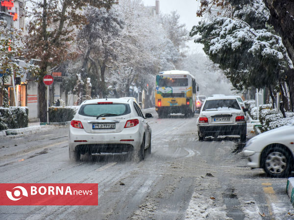 چهره زمستانی اراک در آخرین ماه پاییز