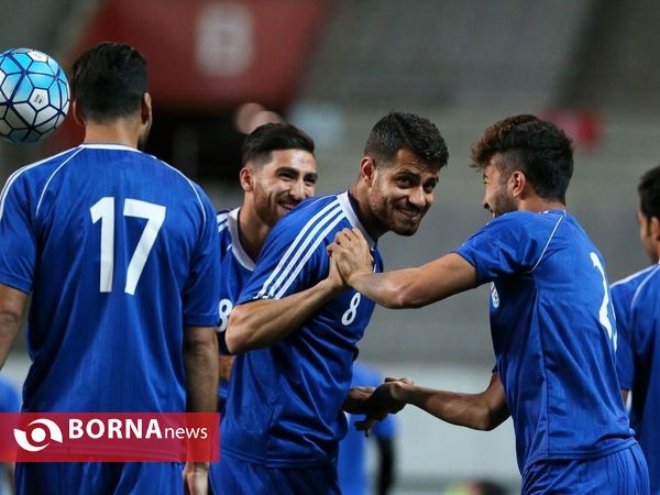 آخرین تمرین تیم ملی پیش از دیدار با کره جنوبی