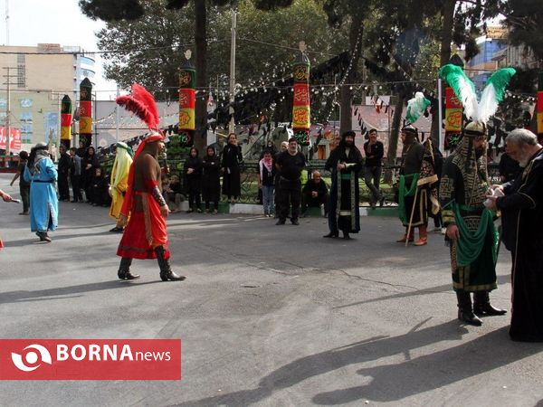 مراسم عزاداری روز عاشورا- شهریار