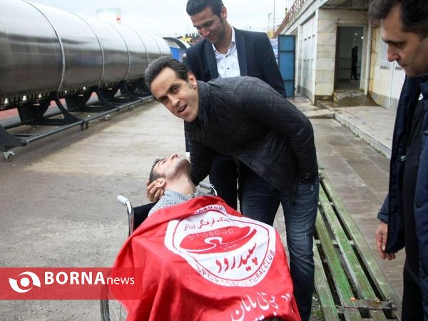 دیدار تیم های فوتبال سپیدورد رشت- سایپا تهران