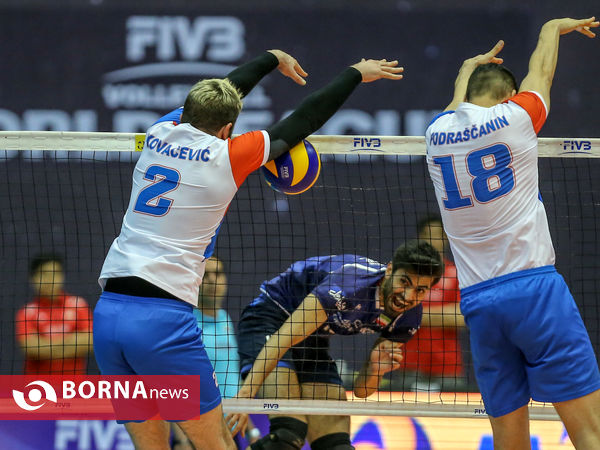 ایران 1- صربستان 3 ،هفته دوم لیگ جهانی