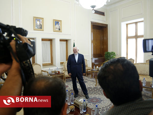 دیدار ظریف با معاون وزیر امور خارجه بلاروس