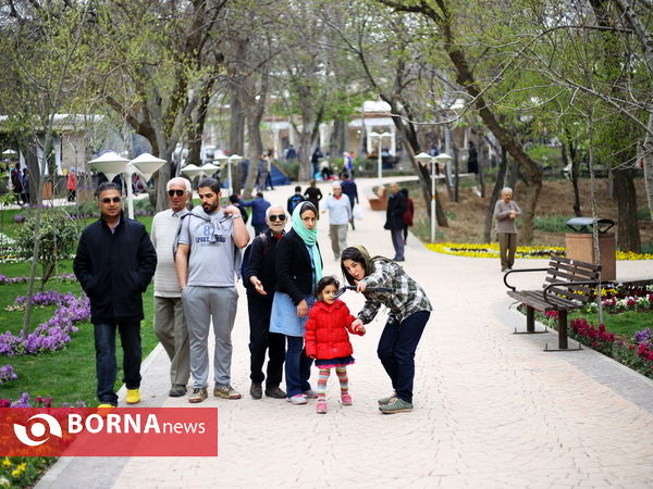 ١٣ فروردین روز طبیعت در بوستان های تهران