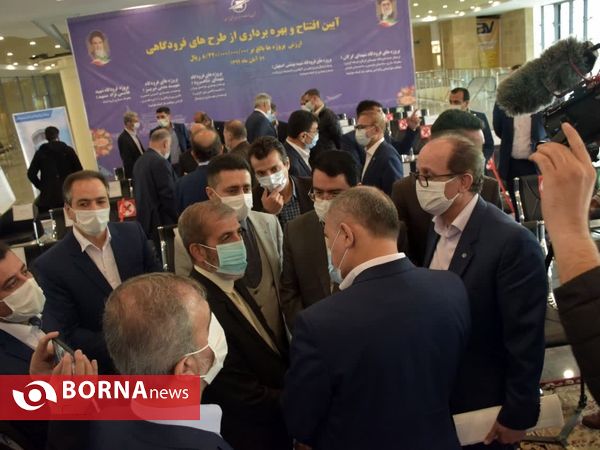 آیین افتتاح پروژه‌های عمرانی فرودگاه شهدای گرگان