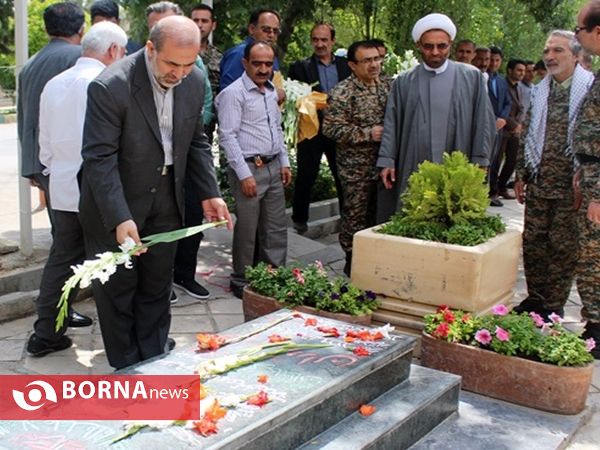 حضورفرمانده مرکز مقاومت بسیج بنیاد شهید و امور ایثارگران کشوردرشیراز
