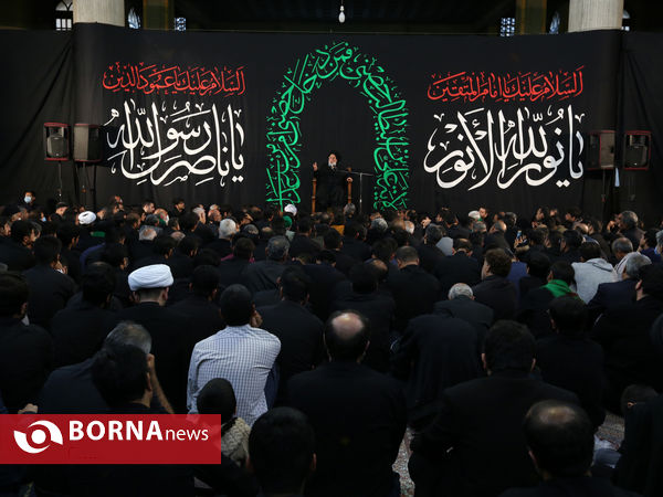 دسته عزای شهادت حضرت علی(ع) در شهر مشهد