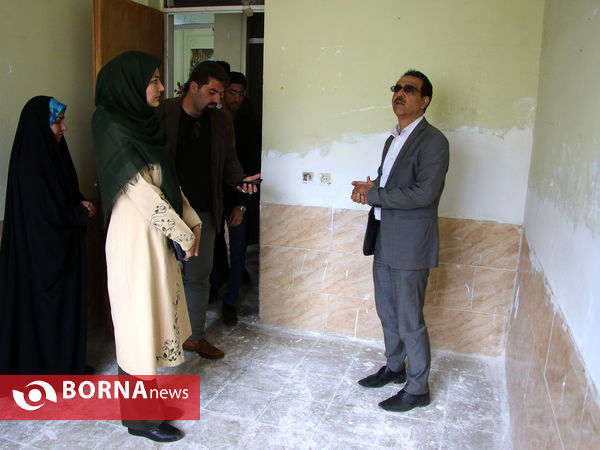 بازدید مدیرکل دفتر برنامه ریزی و توسعه امور اجتماعی جوانان وزارت ورزش و جوانان از مناطق سیل زده شیراز