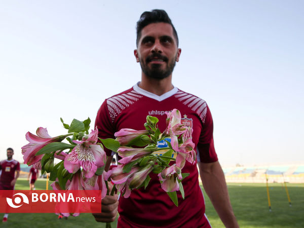 تمرین تیم فوتبال پرسپولیس تهران