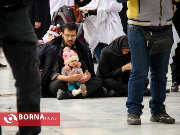 مراسم عزاداری سالروز شهادت حضرت فاطمه زهرا (س)  در امامزاده صالح تهران