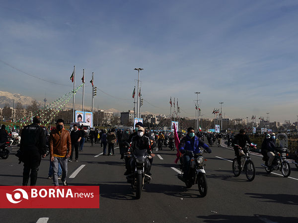 راهپیمایی روز ۲۲ بهمن - تهران ( ۴ )