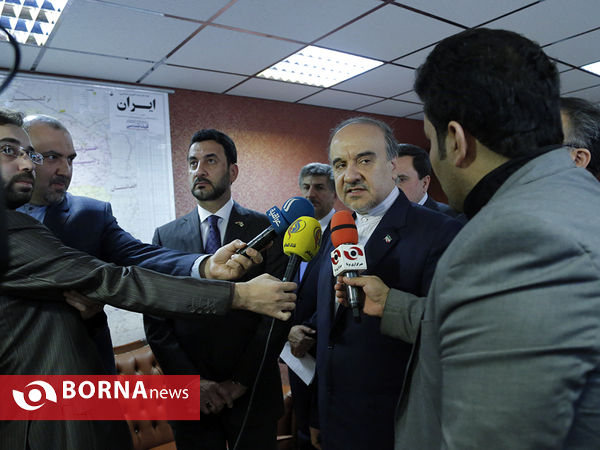 دیدار دکتر سلطانی فر با عبطان وزیر ورزش و جوانان عراق