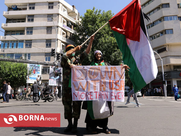 راهپیمایی روز جهانی قدس در تهران (۱)