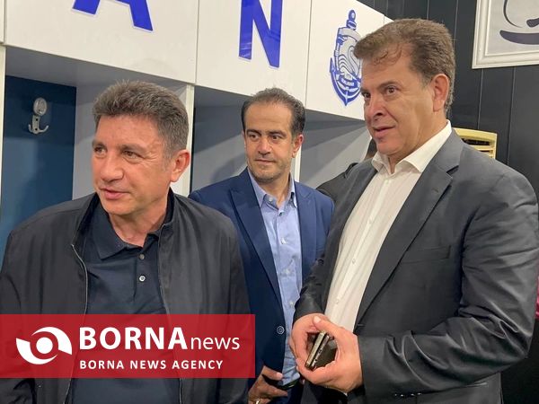 در حاشیه دیدار دوستانه پیشکسوتان تیم ملی _ پیشکسوتان ملوان